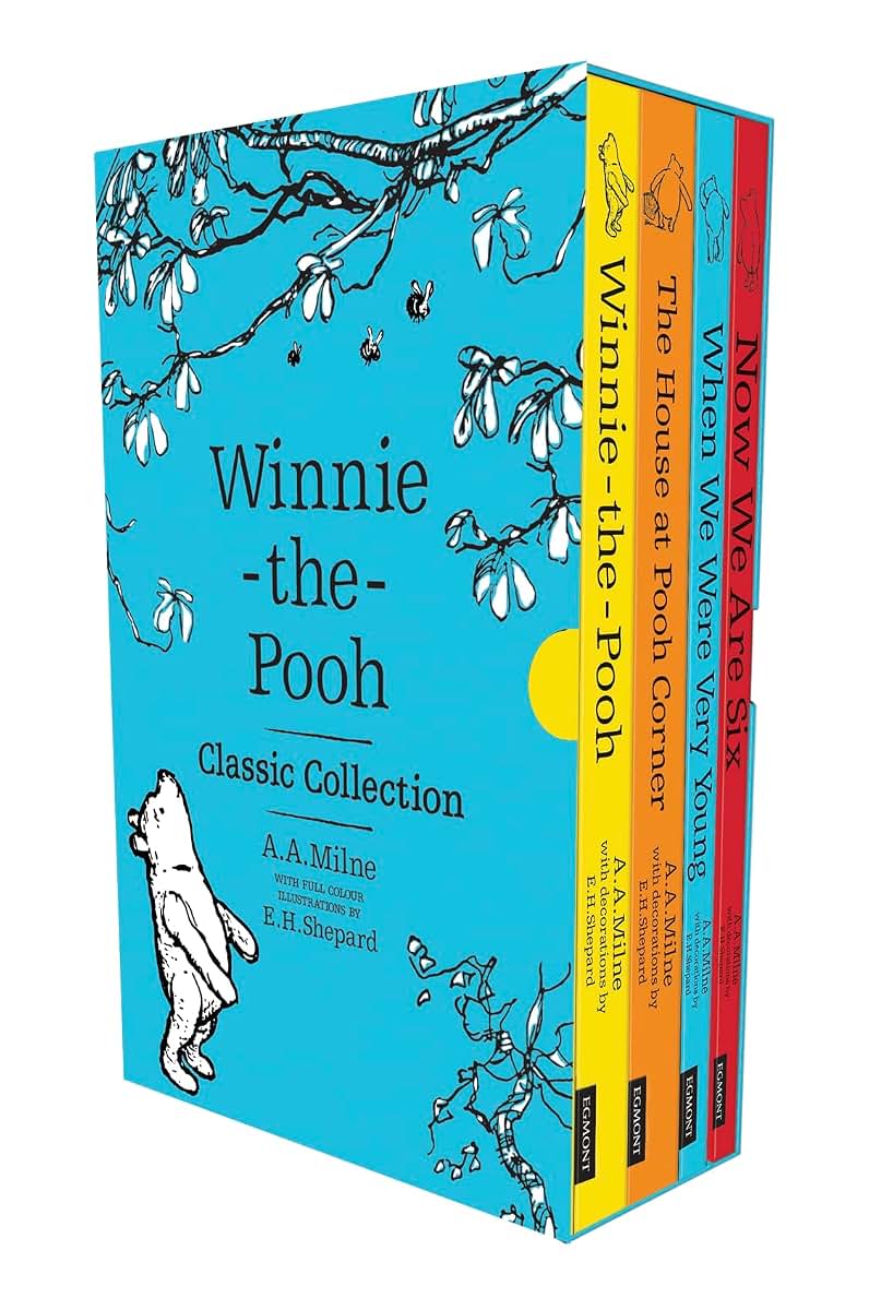 Winnie-the-Pooh Classic Collection: 4 Book Box-Set: The definitive version of the Pooh stories and poetry collections. An ideal gift for children or adults. (Winnie-the-Pooh - Classic Editions)