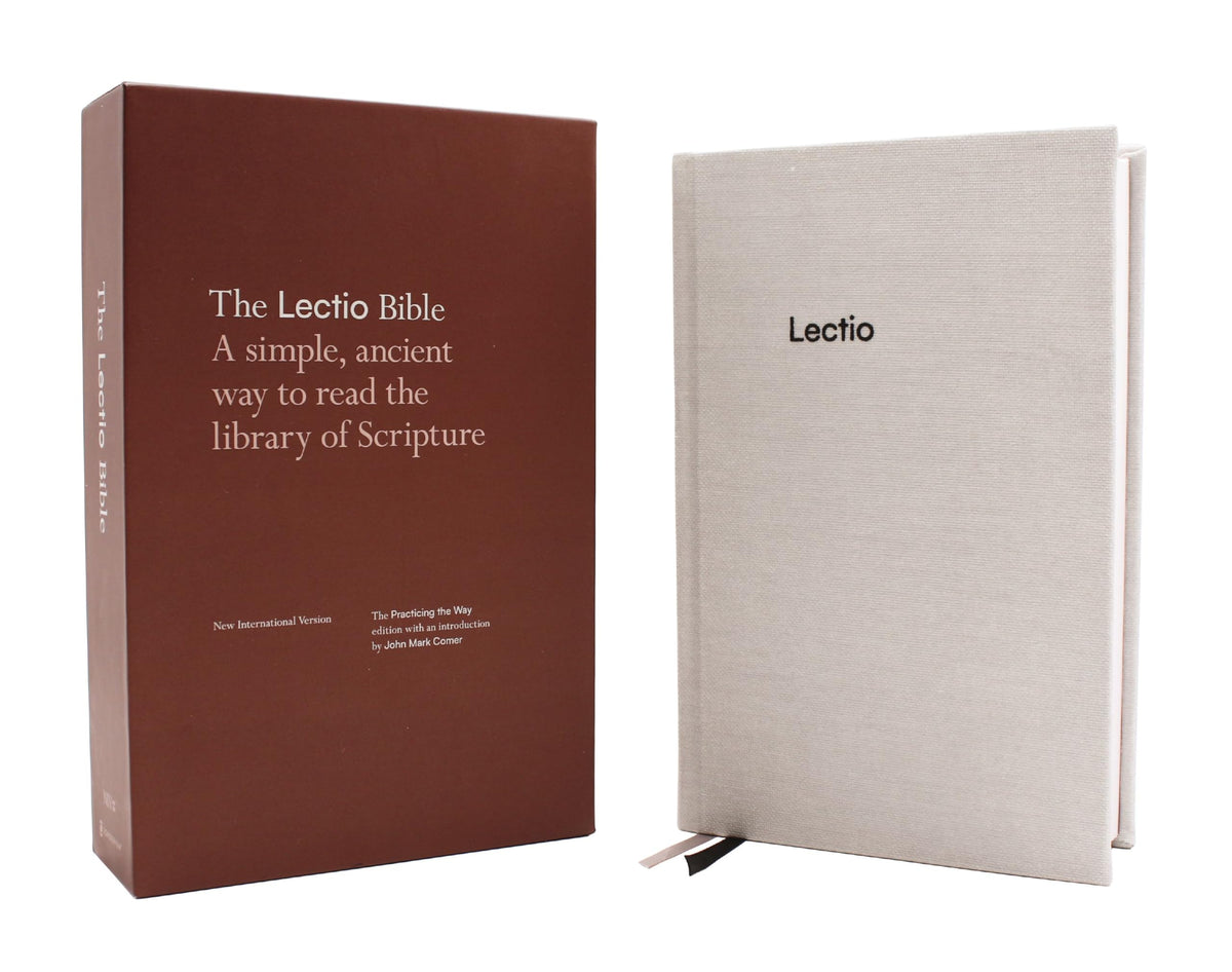 NIV Lectio Bible: A simple, ancient way to read the library of Scripture, Cloth over Board: The Practicing the Way edition with an introduction by John Mark Comer