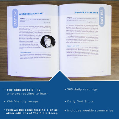 The Bible Recap for Kids: A 365-Day Guide through the Bible for Young Readers