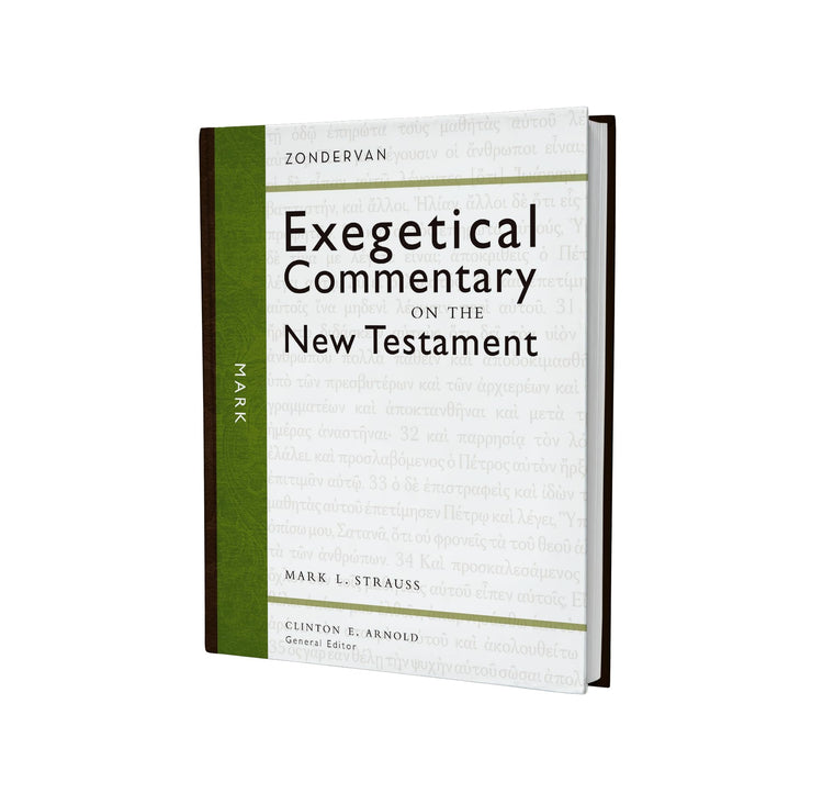 Mark (Zondervan Exegetical Commentary on the New Testament) — back cover