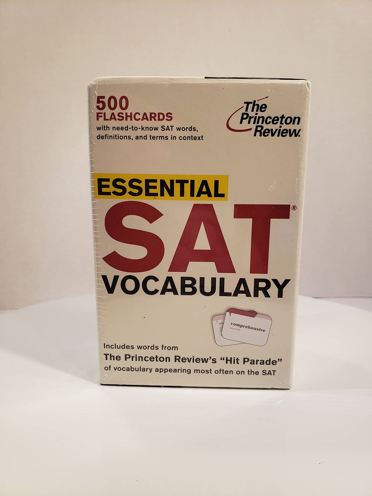 Essential SAT Vocabulary (flashcards): 500 Flashcards with N