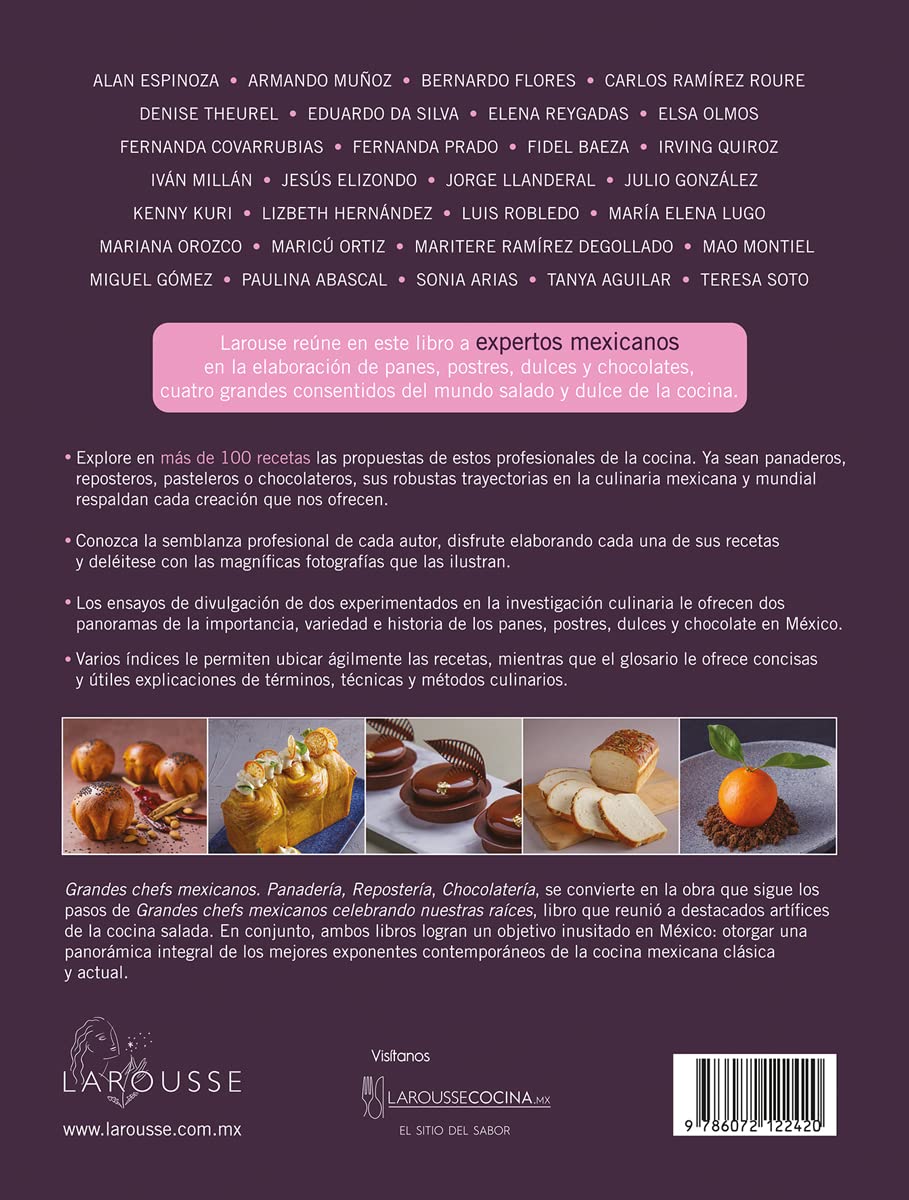 Grandes Chefs Mexicanos. Panadería - Repostería - Chocolatería