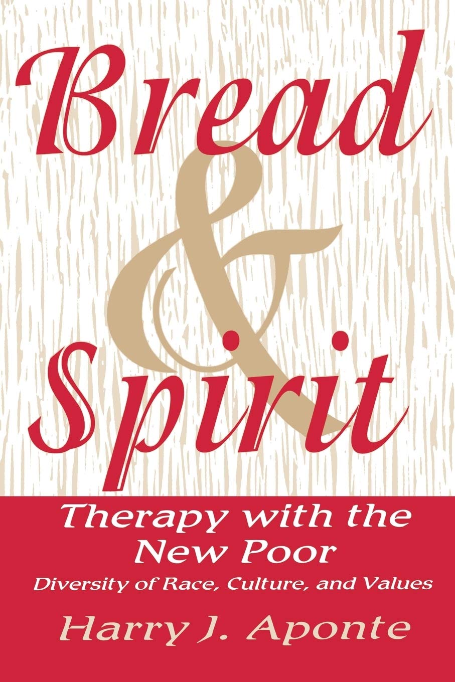 Bread & Spirit: Therapy with the New Poor: Diversity of Race, Culture, and Values (A Norton Professional Book)