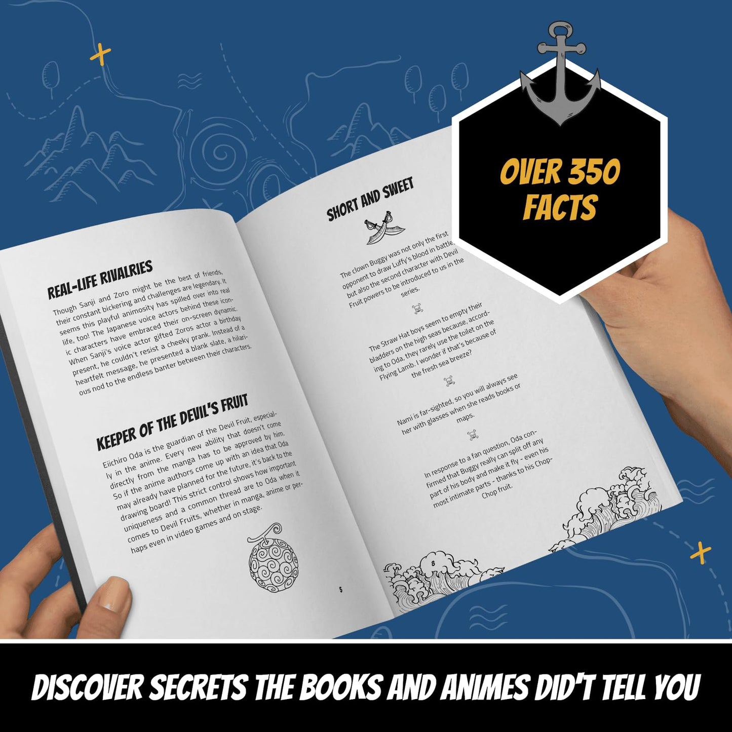 Interesting Facts For One Piece Fans - Mind-Blowing Trivia and Facts about the One Piece Figures, One Piece Manga and One Piece Anime One Piece Book One Piece Gifts One Piece Birthday Curious Minds