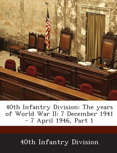 40th Infantry Division: The Years of World War II: 7 December 1941 - 7 April 1946, Part 1