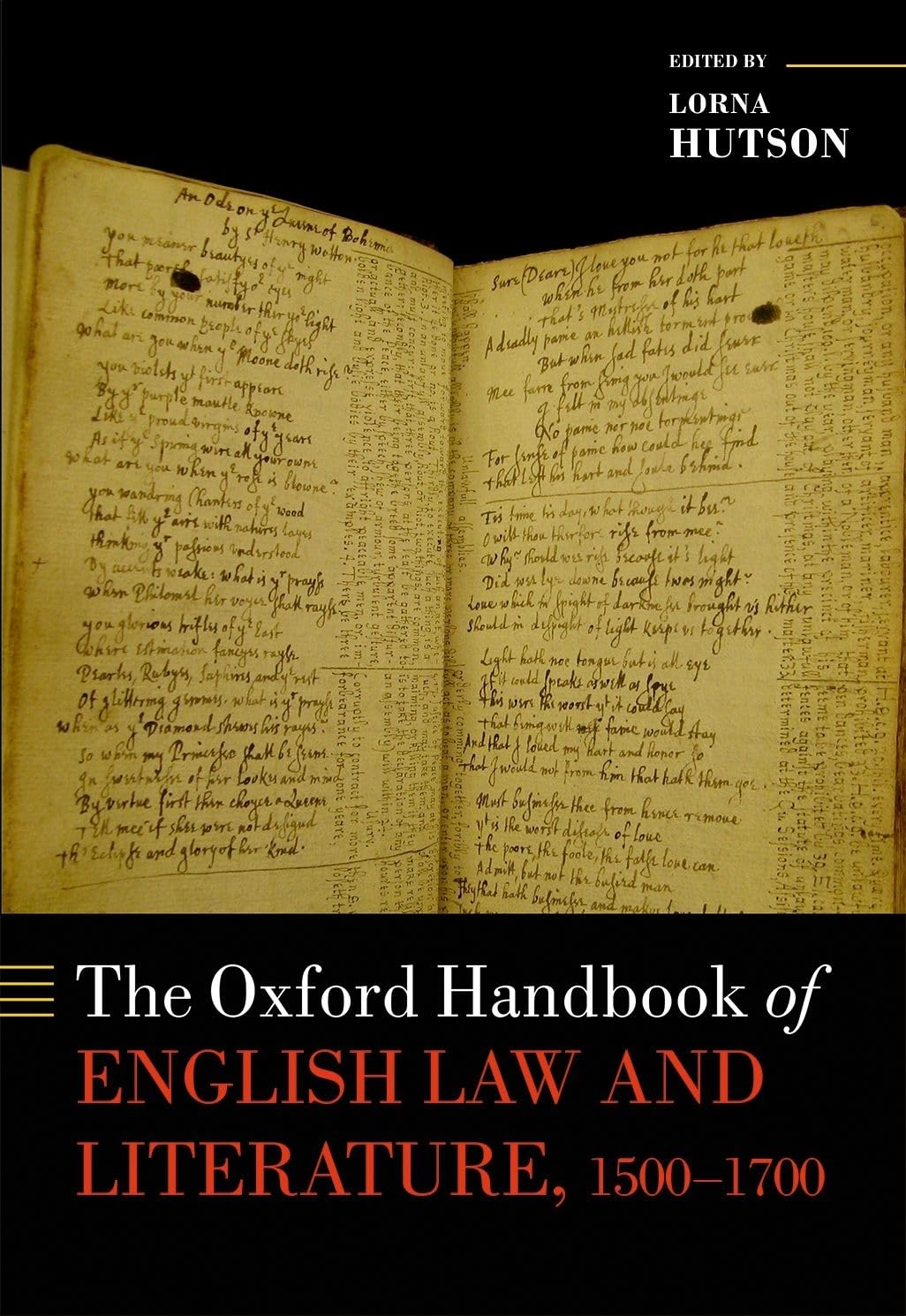 The Oxford Handbook of English Law and Literature, 1500-1700 (Oxford Handbooks)