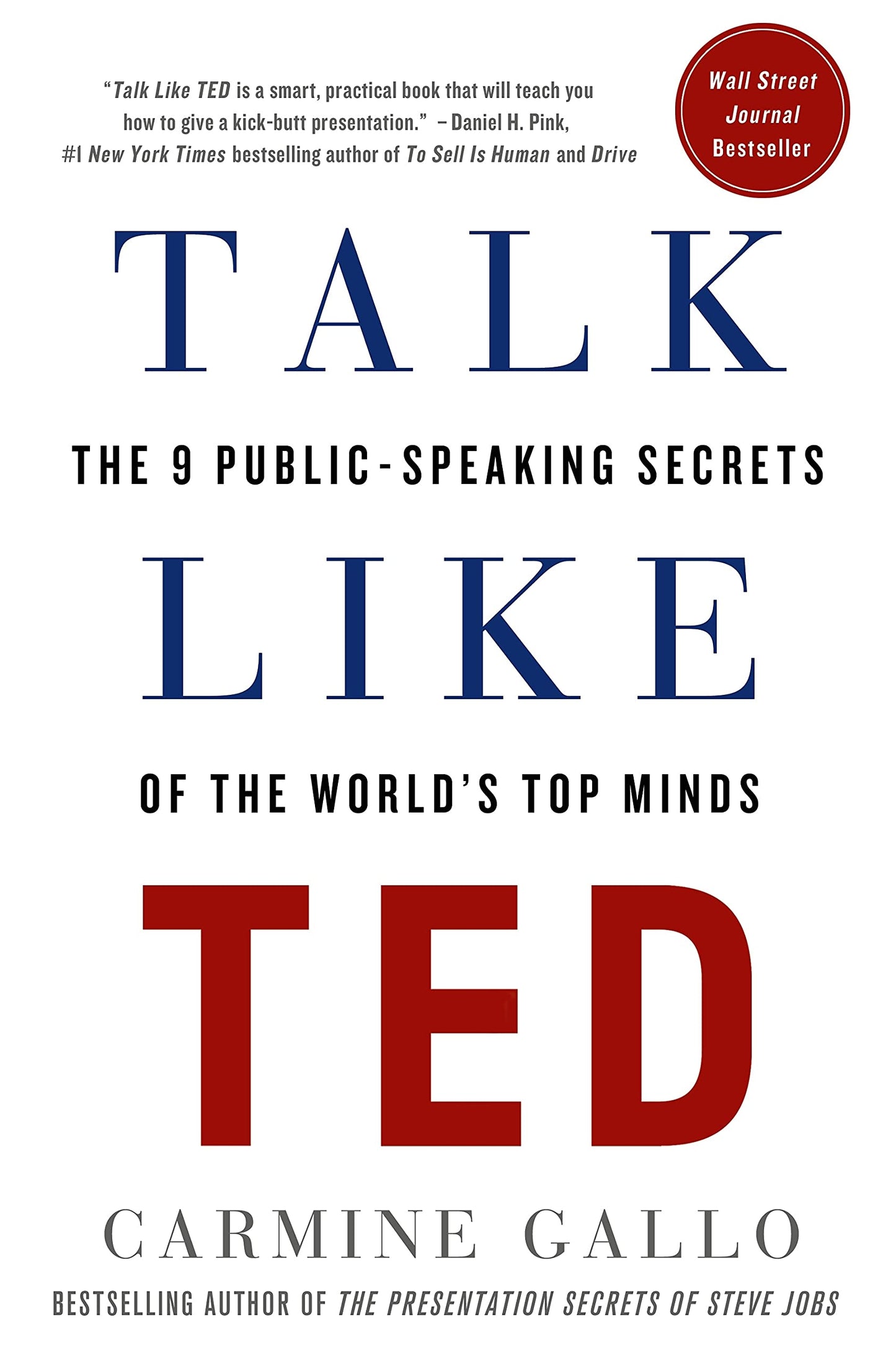 Talk Like TED: The 9 Public-Speaking Secrets of the World's