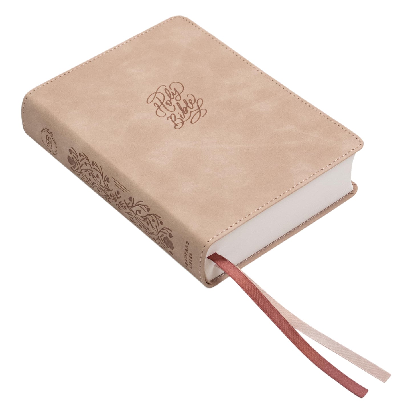 LSB Holy Bible for Women, Portable Size, Dusty Rose Imitation Leather: Legacy Standard Bible in a 2-Column Paragraph, Red Letter Format with 2 Ribbon Markers