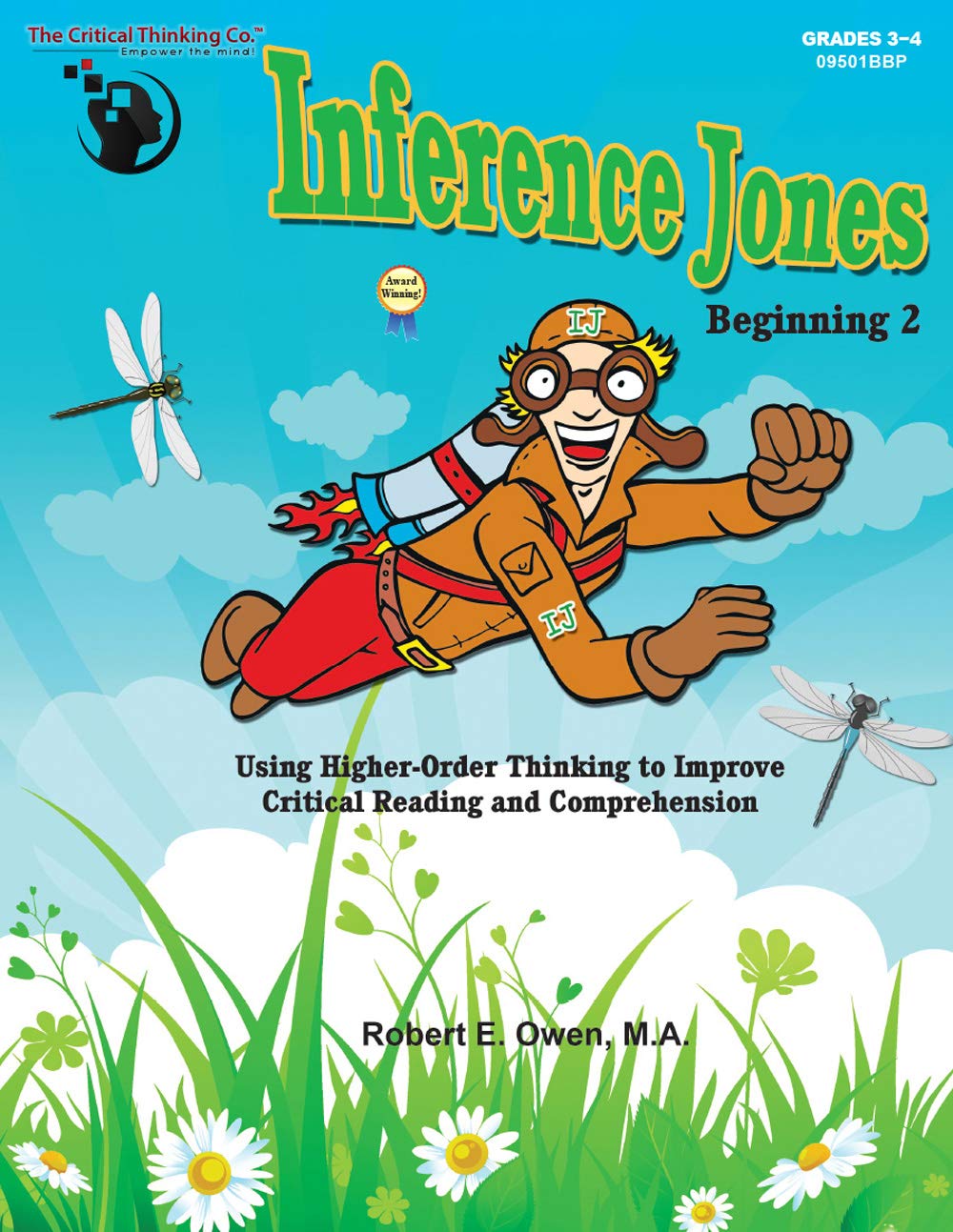 Inference Jones Beginning 2 Workbook - Using Higher-Order Thinking to Improve Critical Reading and Comprehension (Grades 3-4)