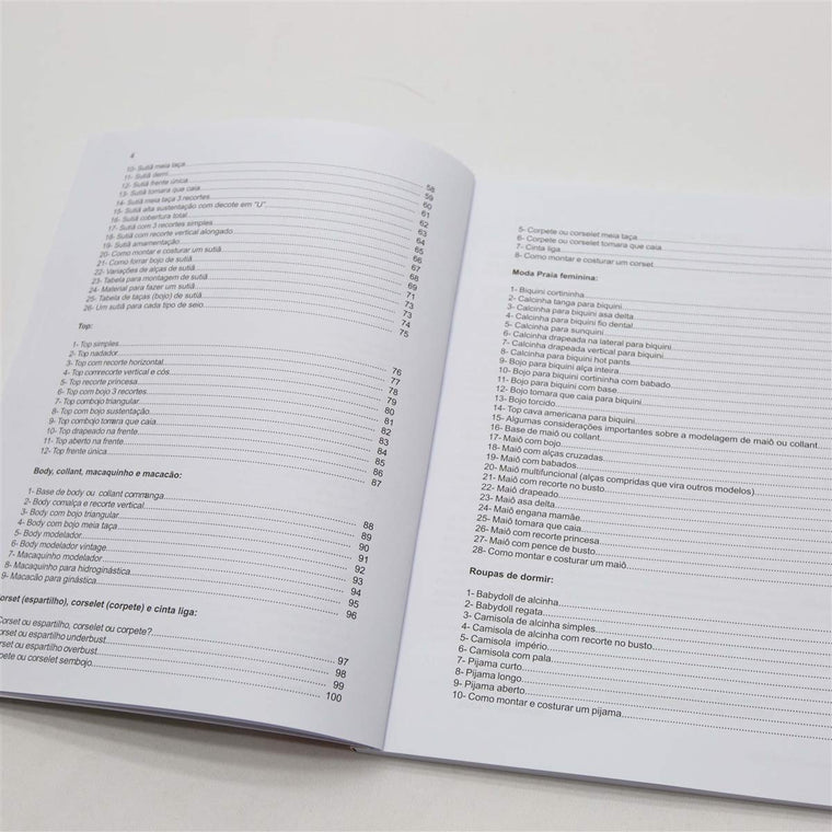 Modelagem Pr?ica Especial Lingerie e Moda Praia (Portuguese Edition) — back cover
