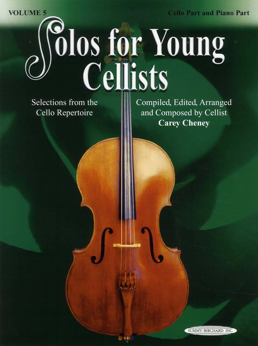 Solos for Young Cellists: Cello Part and Piano Part (Solos for Young Cellists, Vol 5)