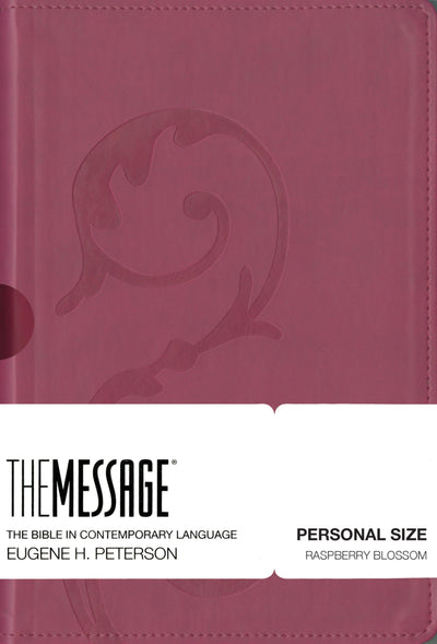 The Message Personal Size (Leather-Look, Raspberry Blossom): The Bible in Contemporary Language