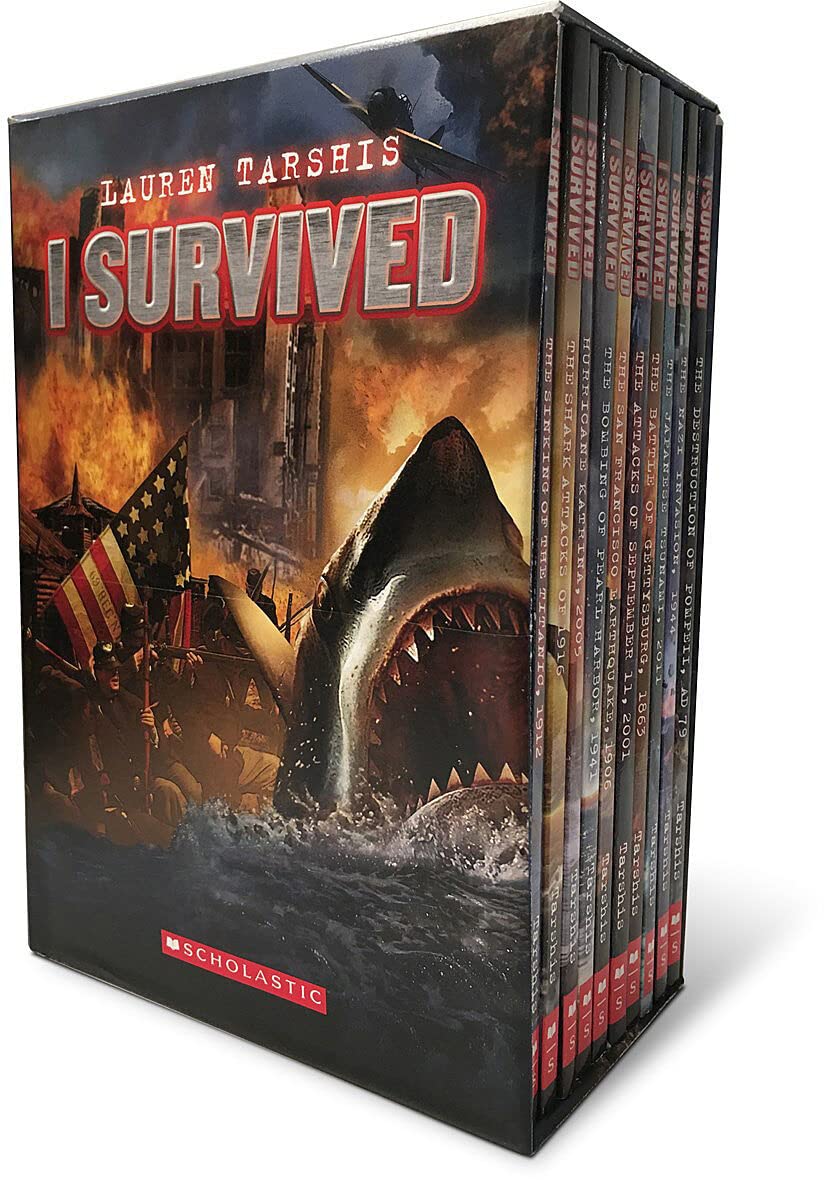 I Survived: Ten Thrilling Books Boxed Set by Tarshis (New)