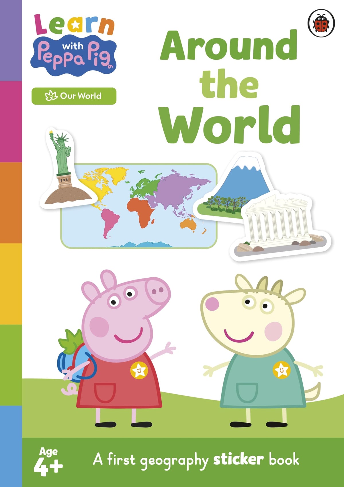 Ladybird Learn with Peppa Around the World sticker activity book.