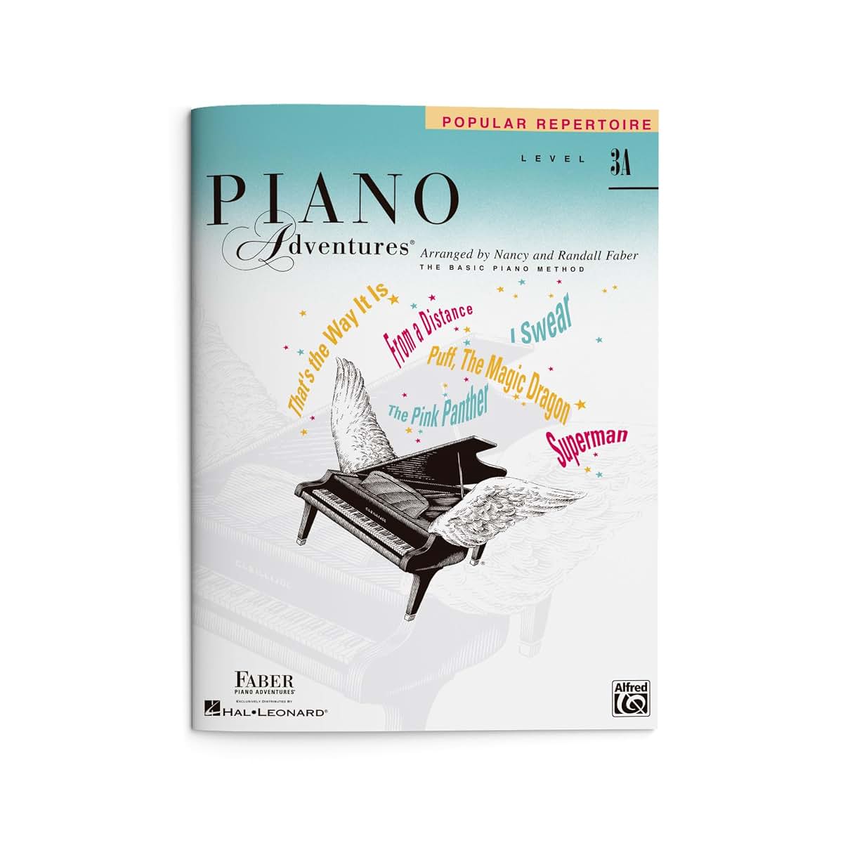 Piano Adventures: Popular Repertoire Book - Level 3A Sheet Music Songbook for Early Intermediate Piano Students Beginner Piano Method Book for Kids Faber Piano Music Book with Popular Hits