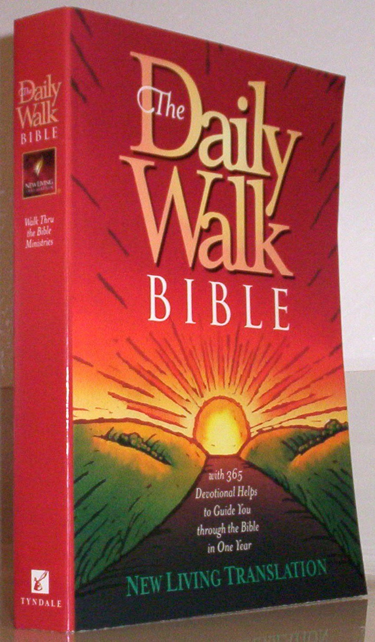 The Daily Walk Bible: NLT1 — back cover