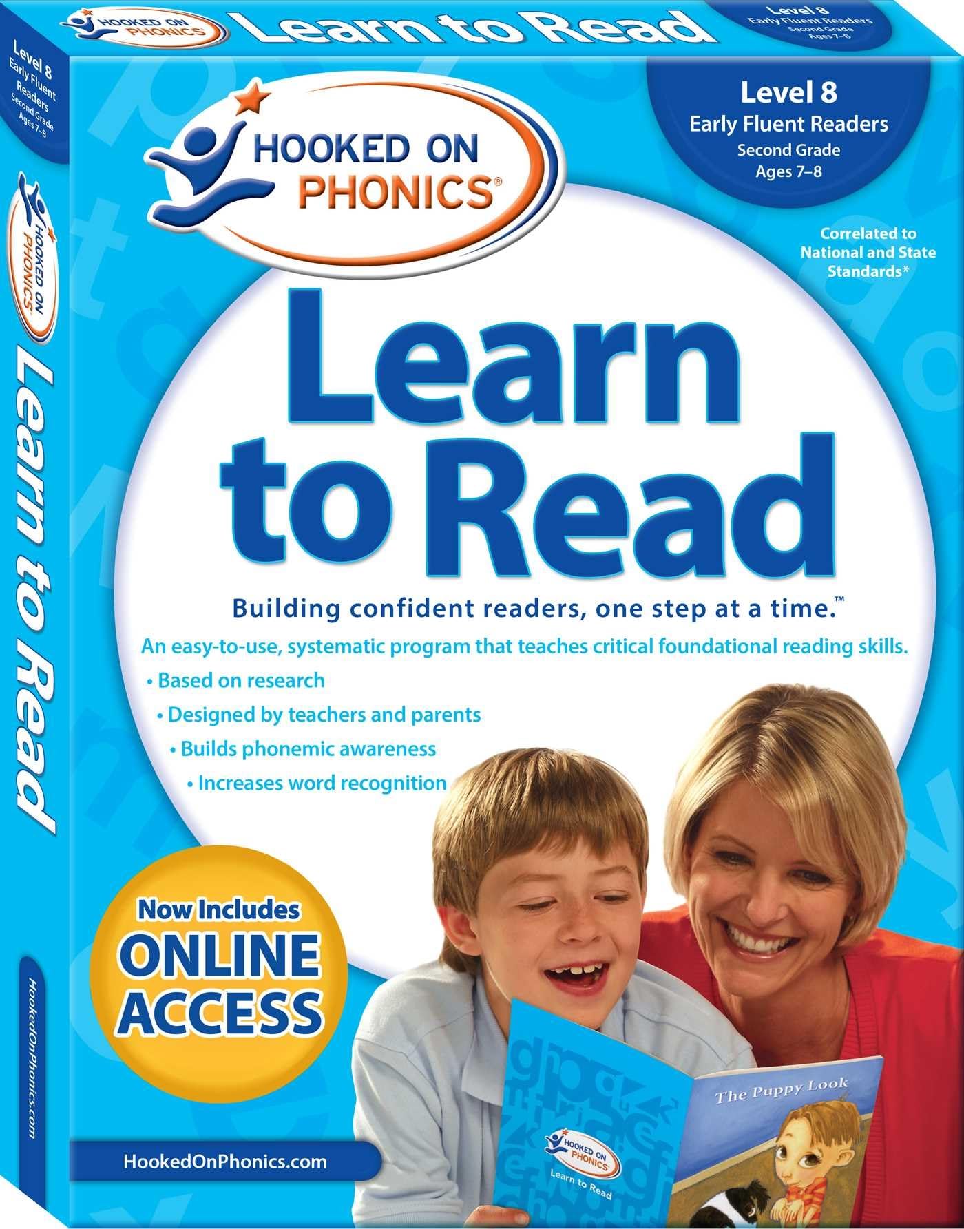 Hooked on Phonics Learn to Read - Level 8: Early Fluent Readers (Second Grade Ages 7-8) (8)