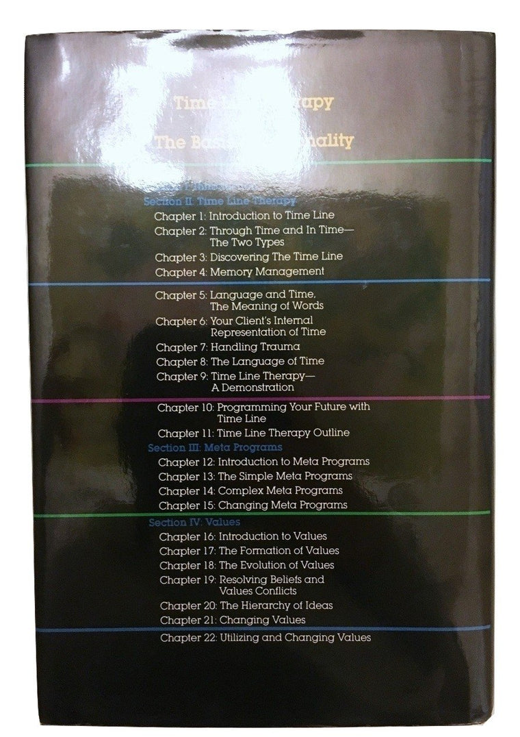 Time Line Therapy and the Basis of Personality — back cover