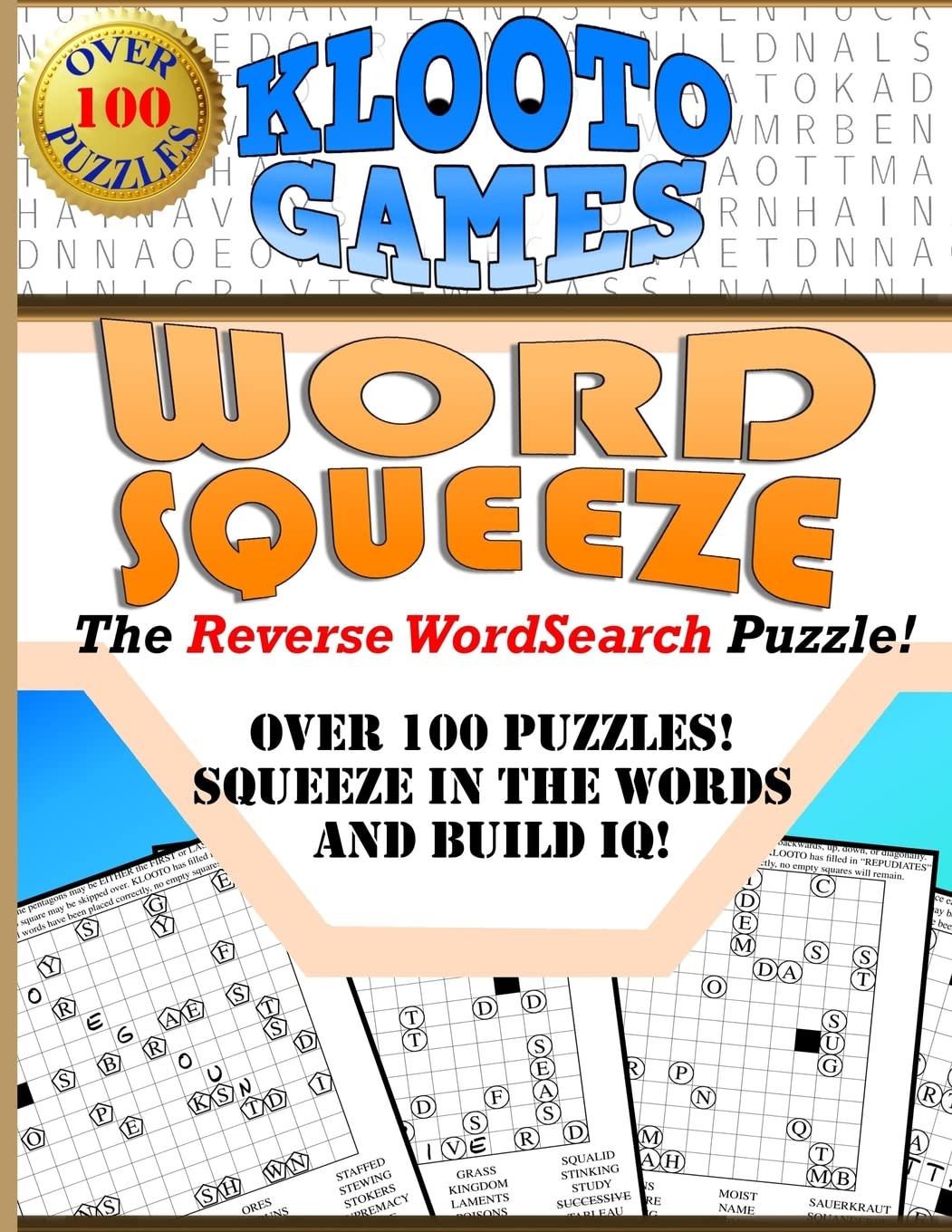 KLOOTO Games WORD SQUEEZE: The Reverse WordSearch Puzzle!