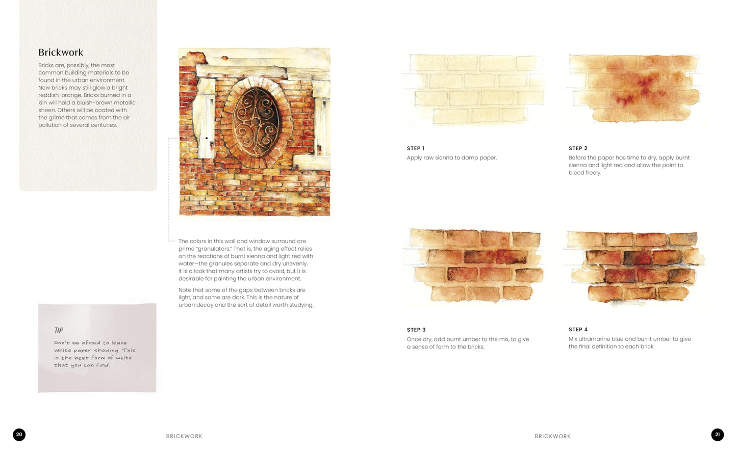 Watercolor Artist's Index of the Urban Landscape: A Field Trip of Features and How to Paint Them