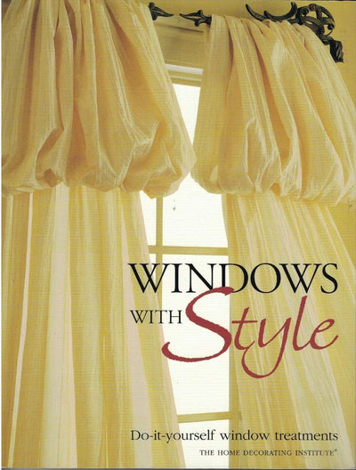 Windows with Style: Do-it-yourself window treatments