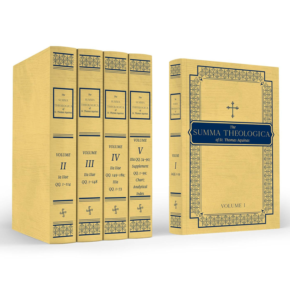 St. Thomas Aquinas Summa Theologica (5 volume set)