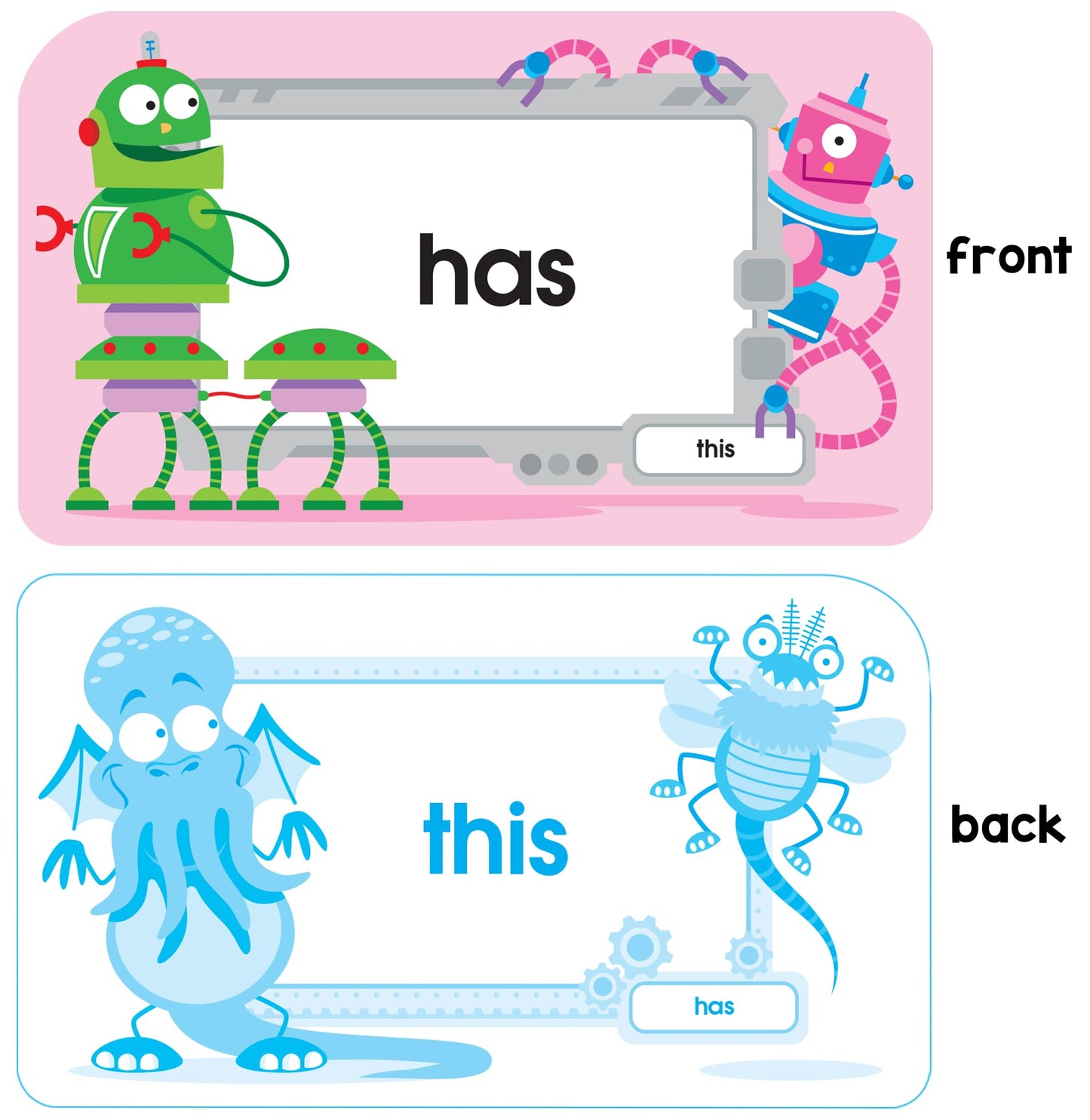 School Zone Sight Words Flash Cards: 56 Cards, Kindergarten, 1st Grade, Phonics, Beginning Reading, Sight Reading, Early-Reading Words, Ages 5+