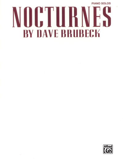 Nocturnes by Dave Brubeck : Piano Solos