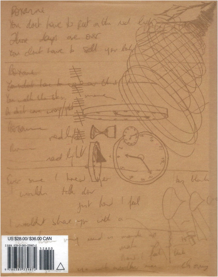 Lyrics — back cover
