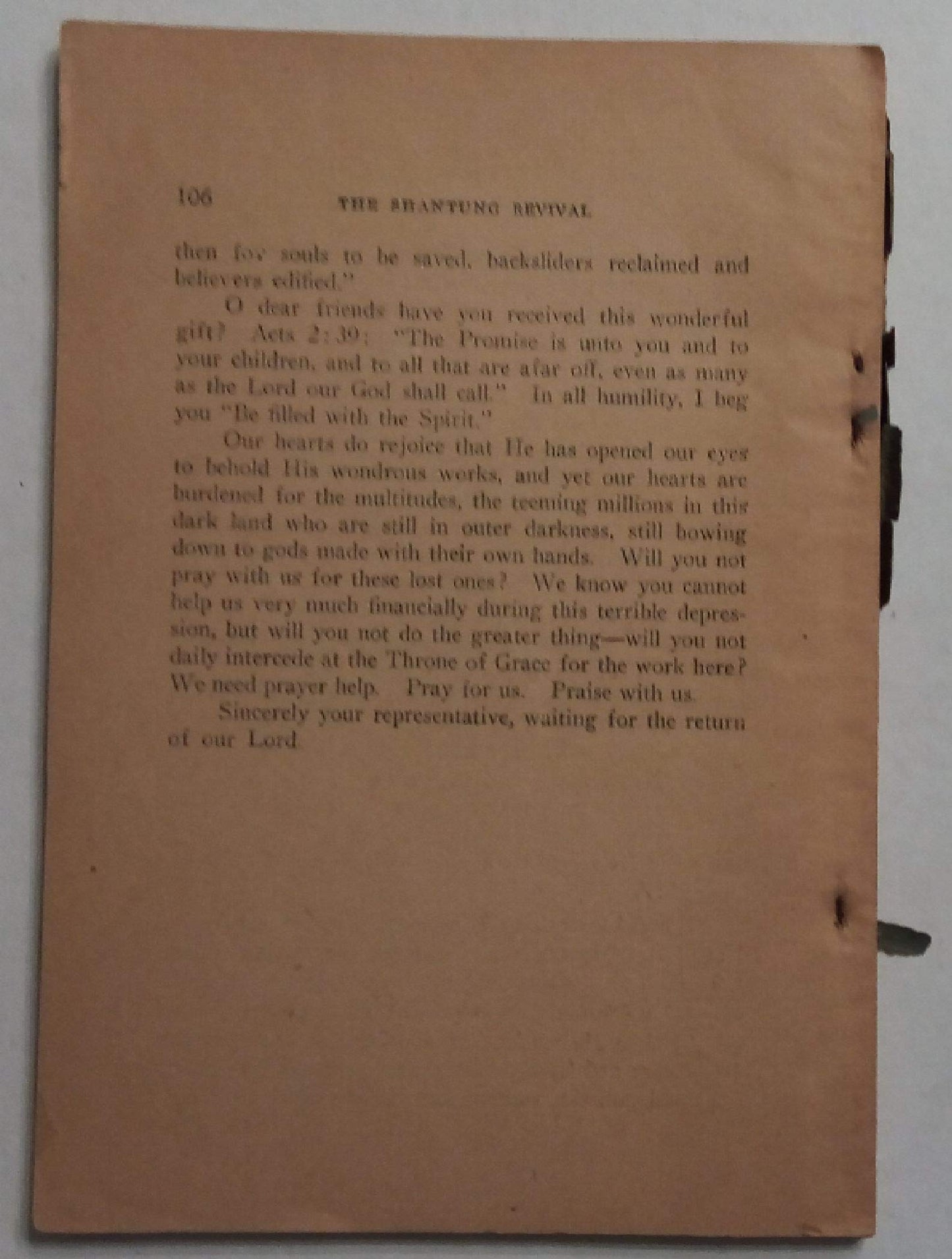 The Shantung Revival (The Greatest Revival in Baptist Church History)