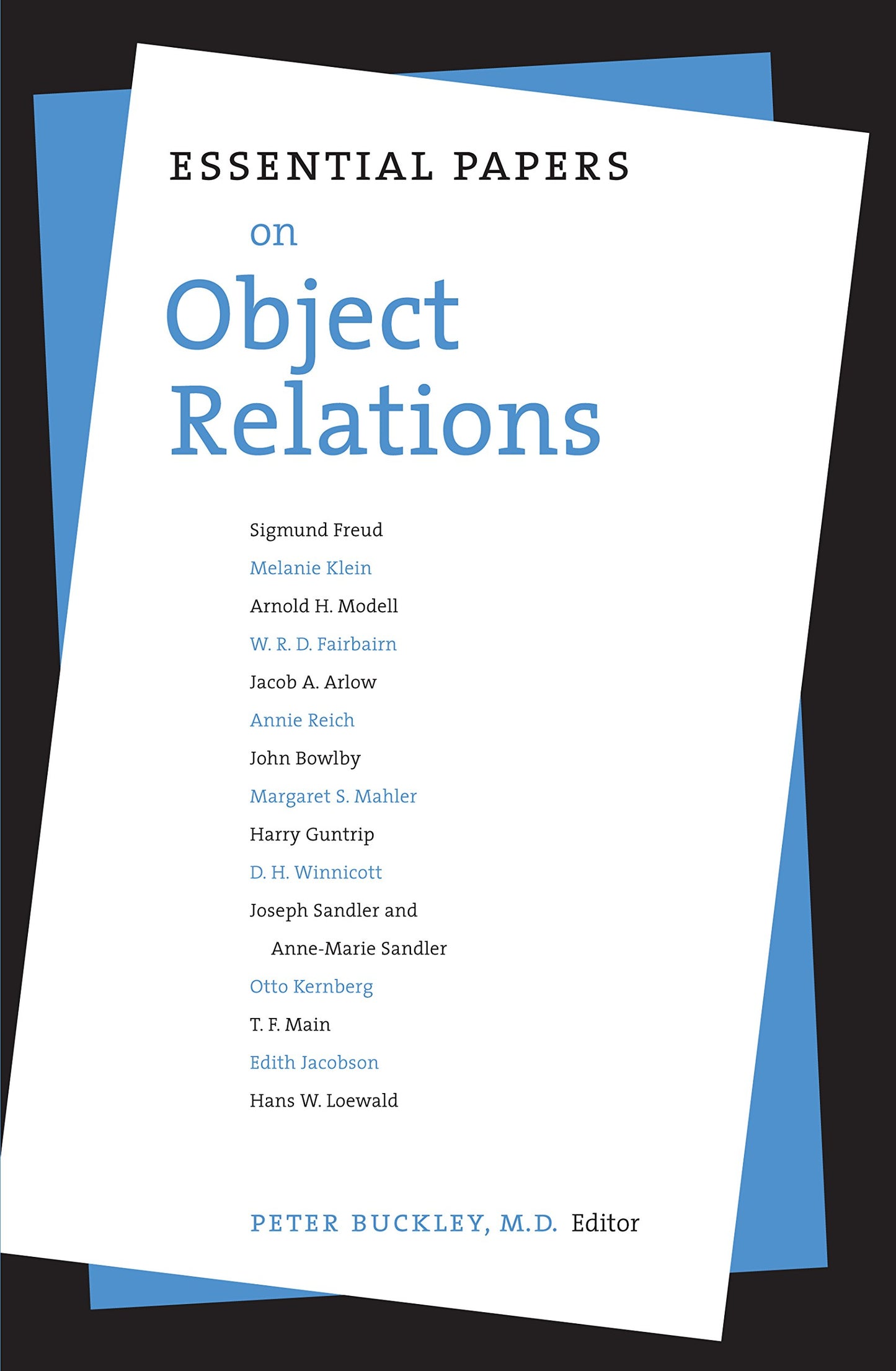Essential Papers on Object Relations (Essential Papers on Ps