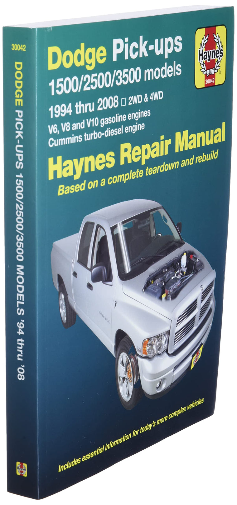 Dodge Pick-ups 2002-2005 Full Size Models (Haynes Repair Manuals) — back cover