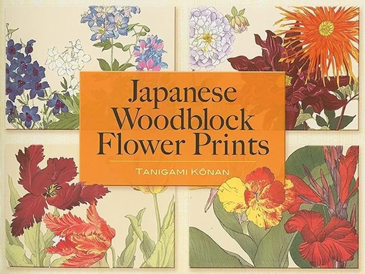 Japanese Woodblock Flower Prints (Dover Fine Art, History of Art)