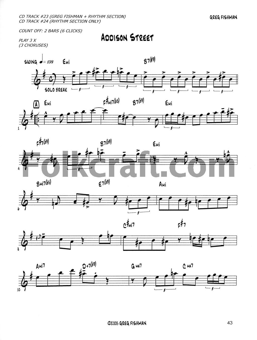 Jazz Saxophone Etudes For Alto & Tenor: Book & Two CD Play-Along Set