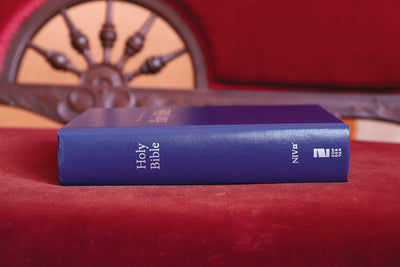 NIV, Church Bible (Pew Bible), Large Print, Hardcover, Blue,