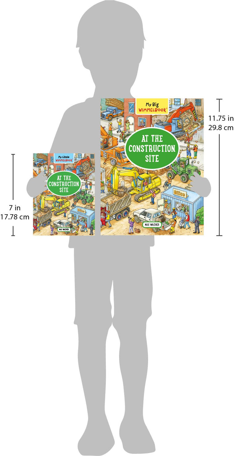 My Big Wimmelbook?-At the Construction Site: A Look-and-Find Book (Kids Tell the Story) — back cover