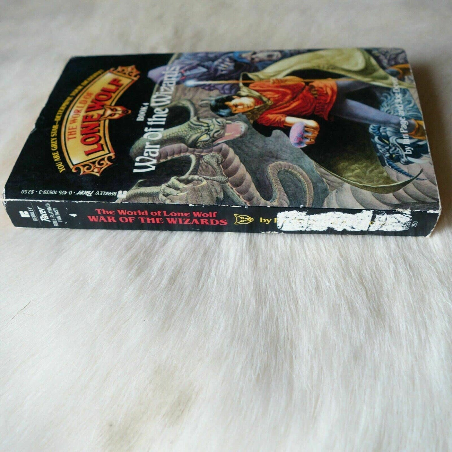War of the Wizards (The World of Lone Wolf, Book 4) by Page,
