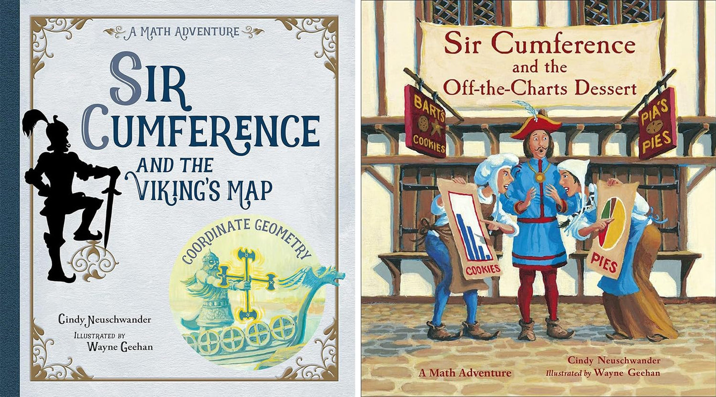 Sir Cumference Series, Vol. 1-12, Set of 12 Books