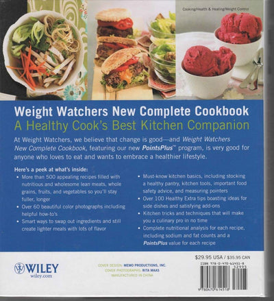 Weight Watchers New Complete Cookbook, Fourth Edition by Wei