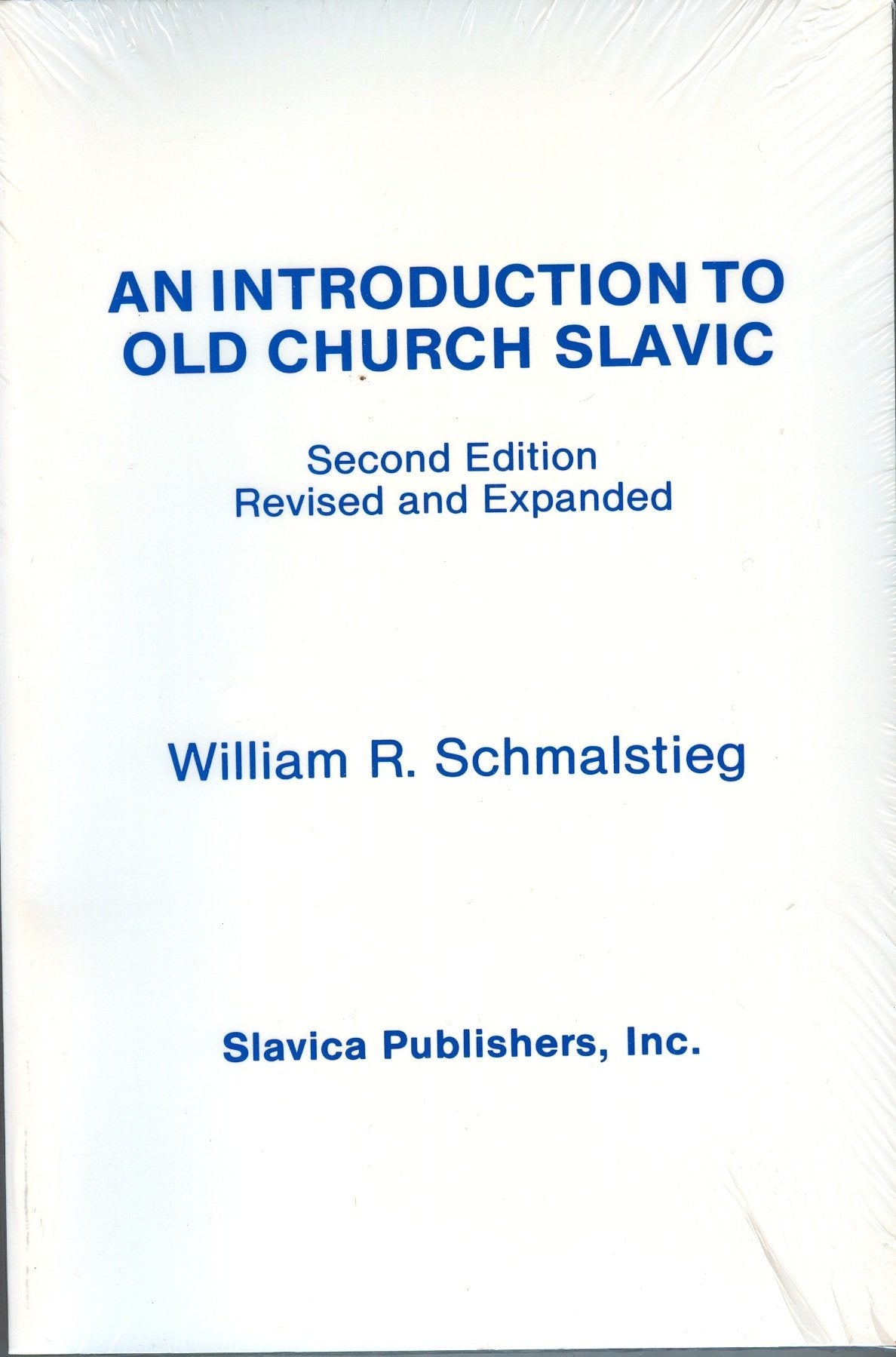 An Introduction to Old Church Slavic