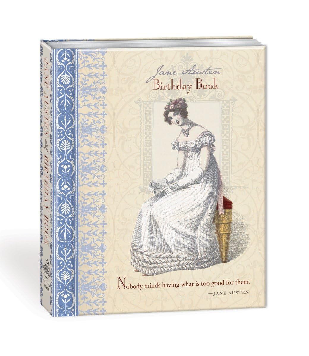 Jane Austen Birthday Book by Potter Gift