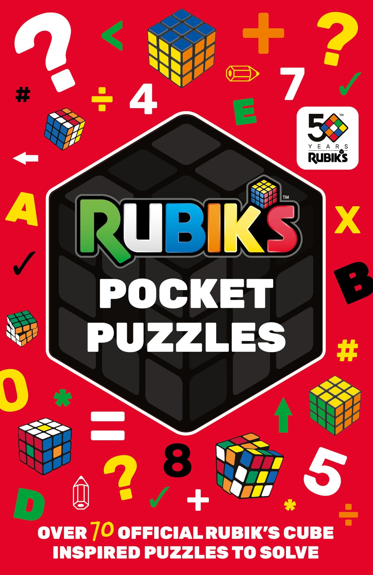 Rubiks Cube: Pocket Puzzles: The brand new puzzle book filled with over 70 brainteasers and games