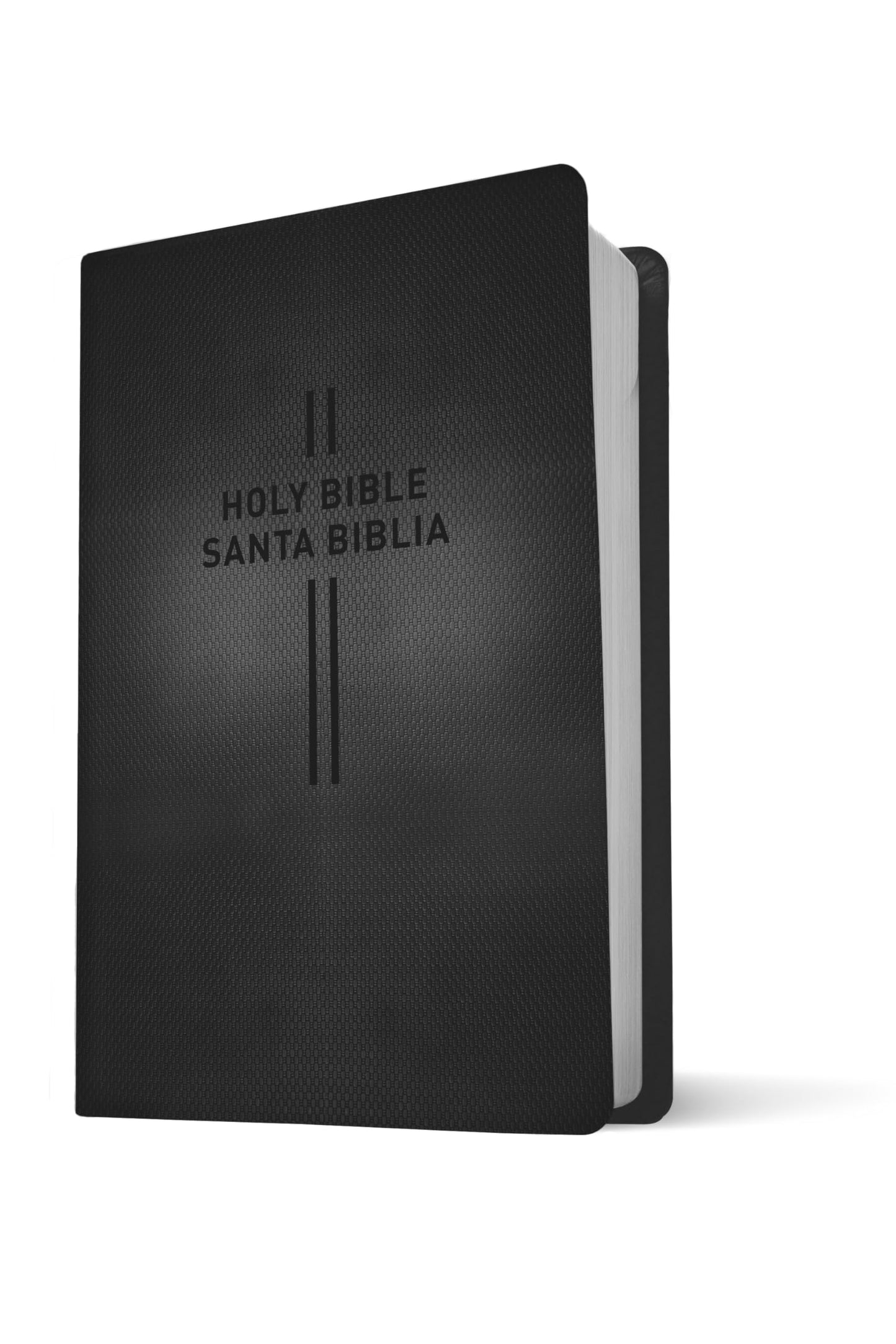 Bilingual Bible / Biblia bilinge NLT/NTV (LeatherLike, Black)