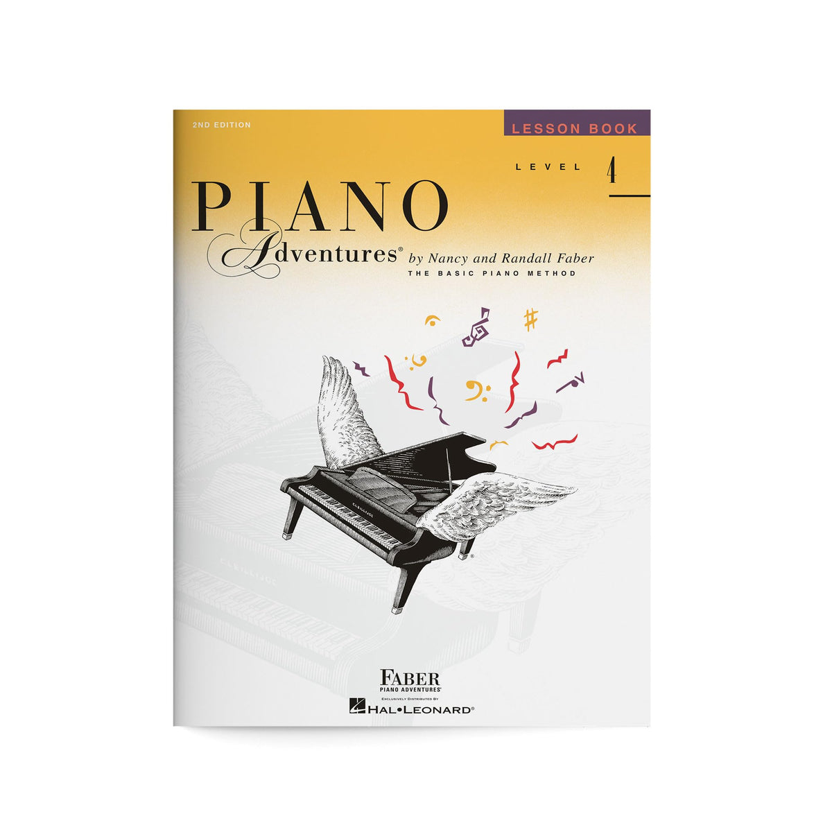 Piano Adventures: Lesson Book- Level 4, 2nd Edition Intermediate Piano Method for Students and Adults Learn Arpeggios Chords and Scales Educational Sheet Music Songbook Faber Piano Book