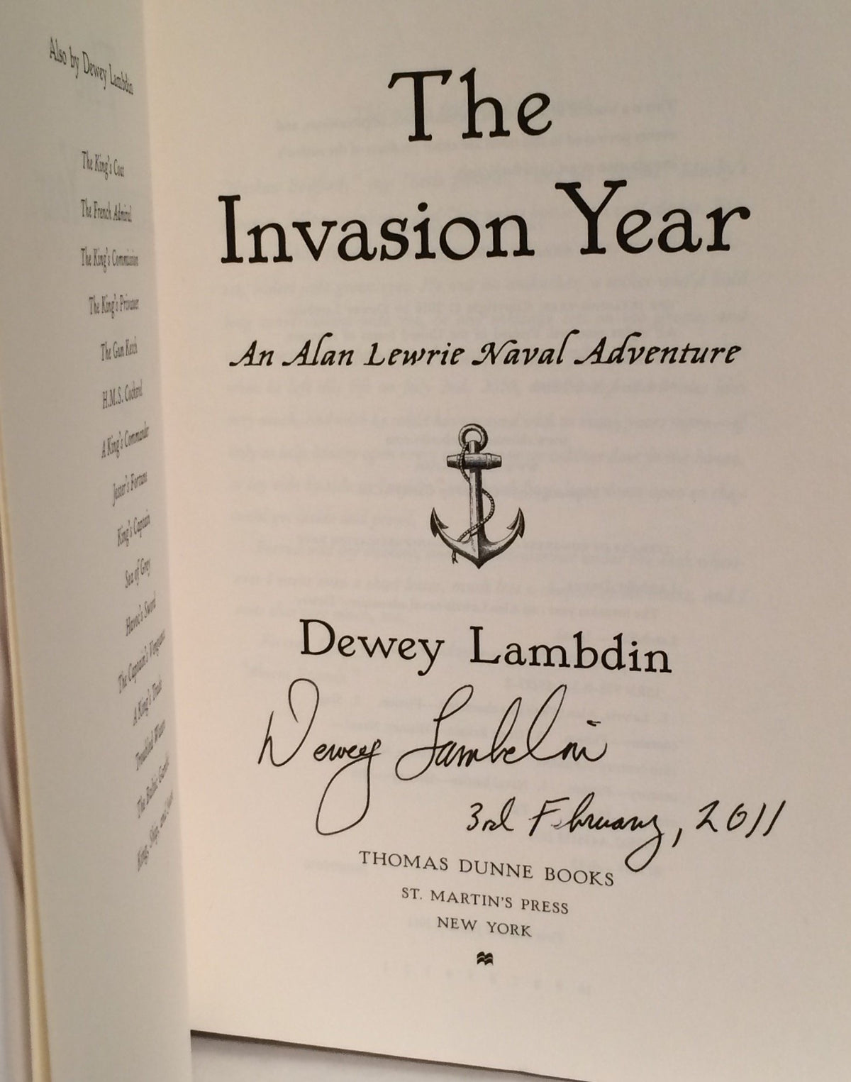The Invasion Year: An Alan Lewrie Naval Adventure (Alan Lewrie Naval Adventures)