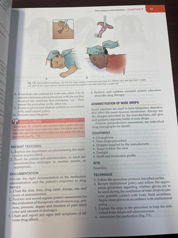 Claytons Basic Pharmacology for Nurses — back cover