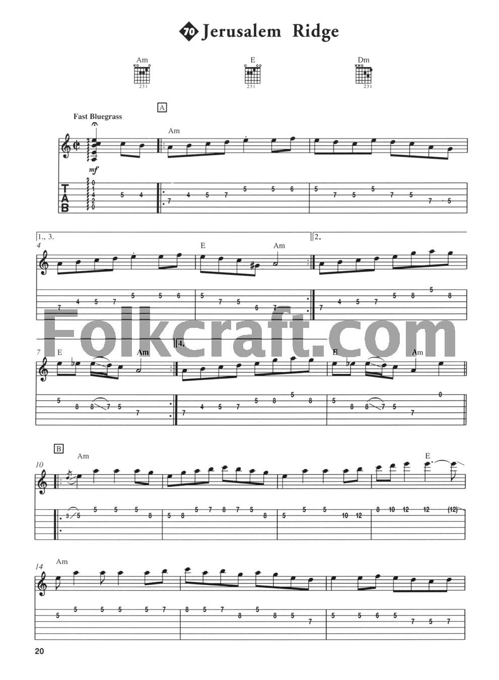 Tony Rice Teaches Bluegrass Guitar Book/Online Audio by Rice