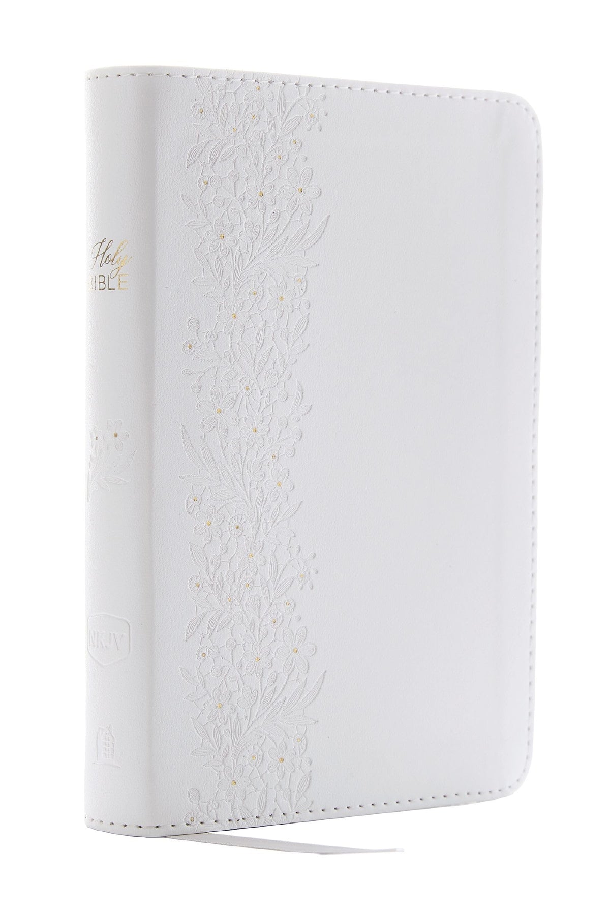 NKJV, Bride's Bible, Leathersoft, White, Red Letter, Comfort Print: Holy Bible, New King James Version