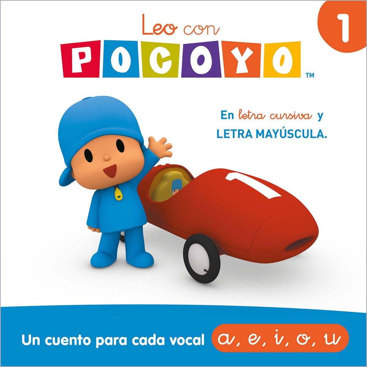 PHONICS IN SPANISH - Leo con Pocoy: Un cuento para cada vocal / I Read With Pocoyo. One Story for Each Vowel (Spanish Edition)