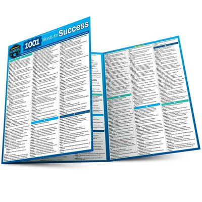 1001 Words For Success: QuickStudy Laminated Reference Guide (Quick Study Academic)